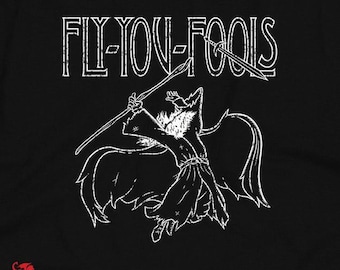 Fly You Dwazen T-shirt | Lang shirt | Wizard-shirt met lange mouwen | Sweater | Hoodie