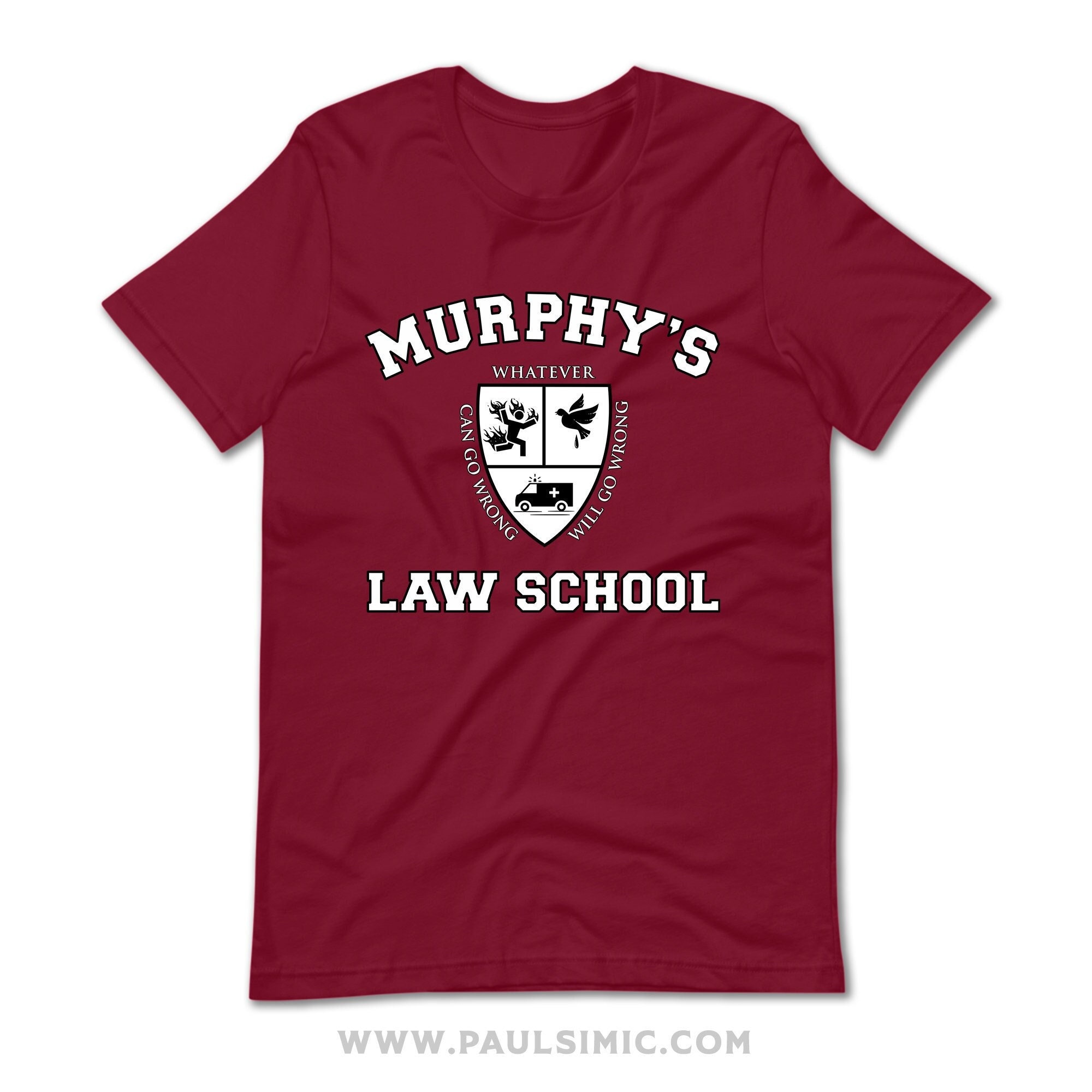 Murphy's Law School T-shirt & Hoodie, Funny Shirt Gift, Gift for