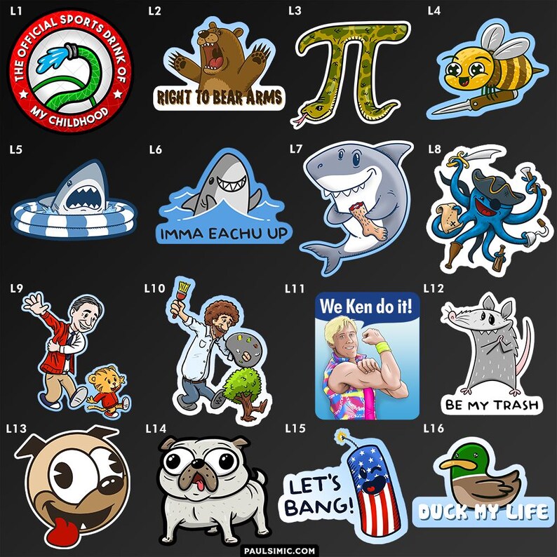 If You Ain't First You're Last Sticker | Funny Waterproof Sticker for Laptop Water Bottle | Ricky Bobby Sticker | Racing Team Vinyl Sticker image 14