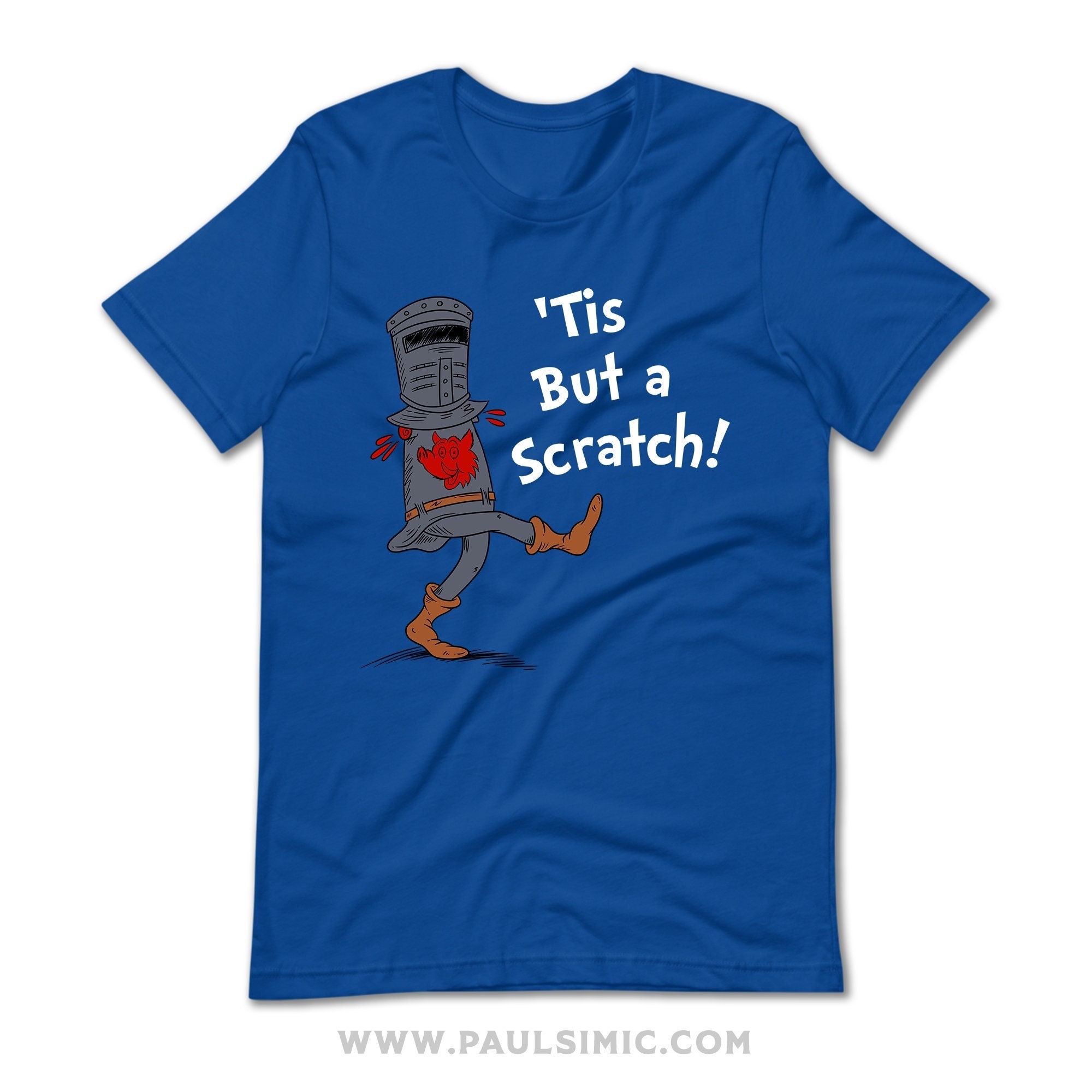 Scratch T-shirt Dr. Seuss Monty Python 