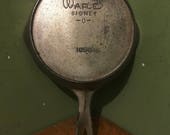 vintage wagner ware cast iron 4 skillet nickel plated