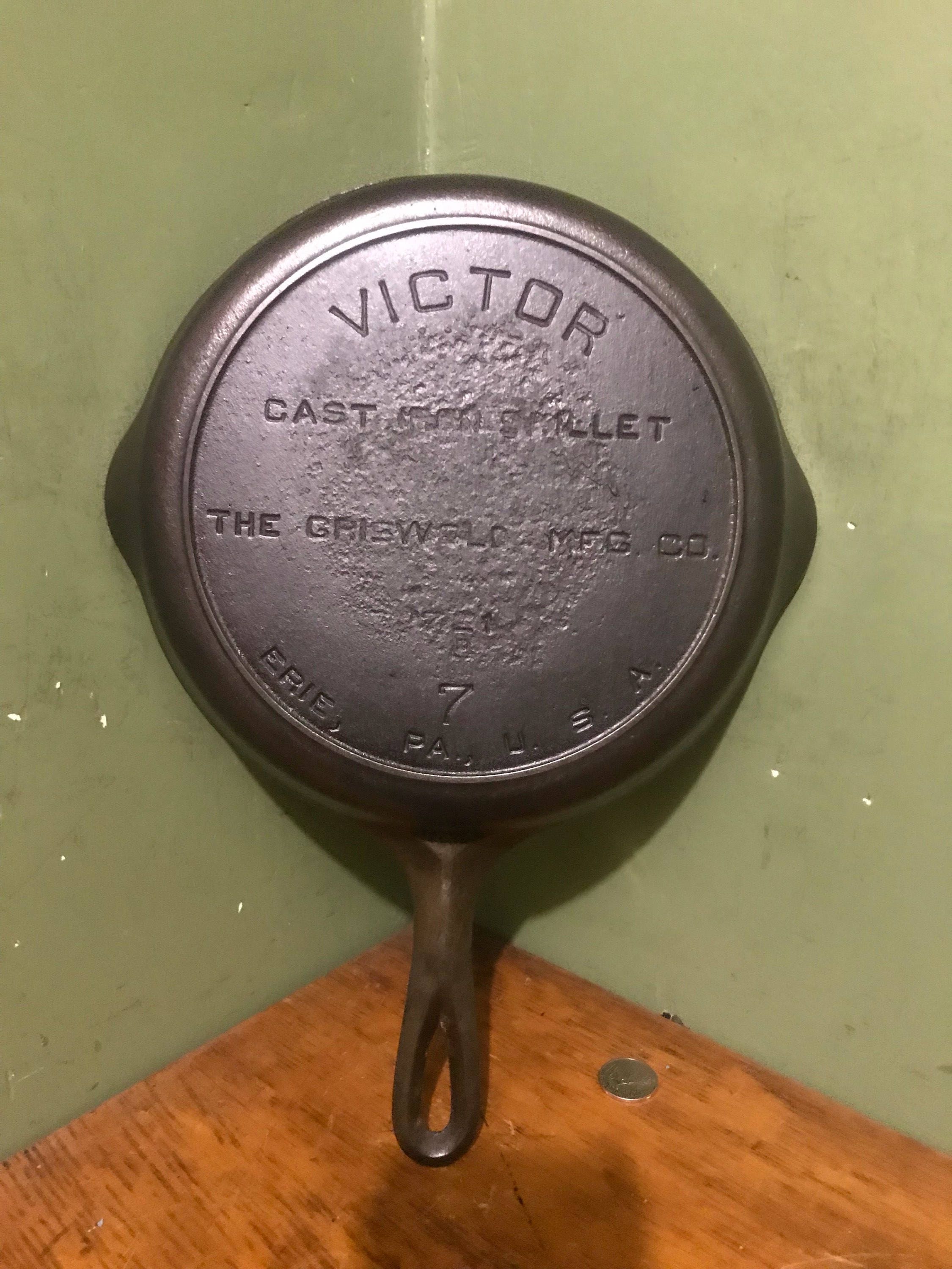 victor cast iron skillet 7 Etsy