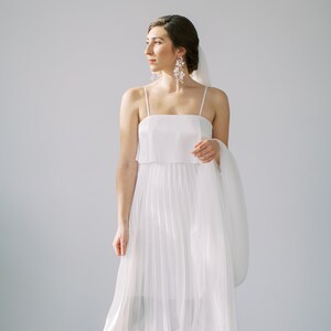 White Engagement Party Dress Rehearsal Dinner Dress Bridal Etsy