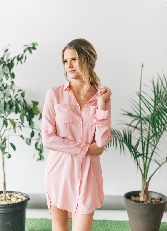 bridesmaid boyfriend shirt