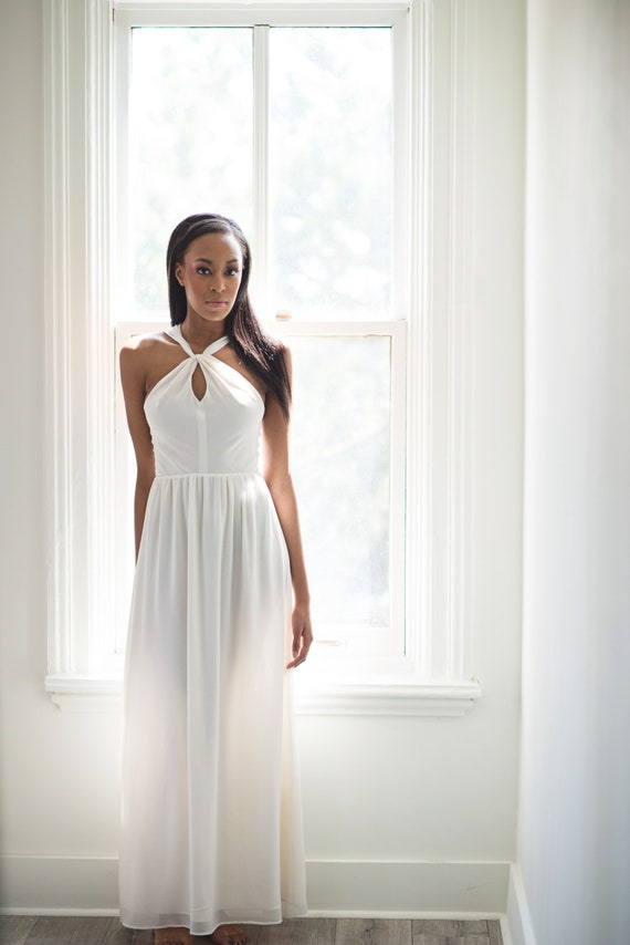simple elopement dress