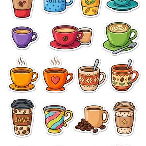 Cozy Coffee and Tea Clipart
