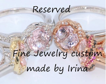 Reserved for Truth and Noah. Custom Cluster Ring