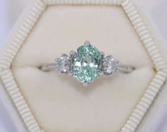 Custom Made 3 Stone Vintage Inspired Cluster Ring SETTING ONLY