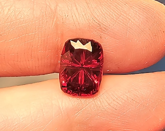 Custom Made Ring with Custom Cut Garnet. Reserved for B B - Payment # 2