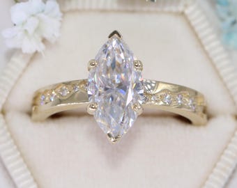 3 carat IGI Certified Lab Diamond Mountains Ring
