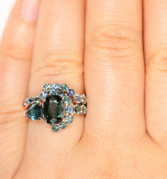 Half shop carat sapphire