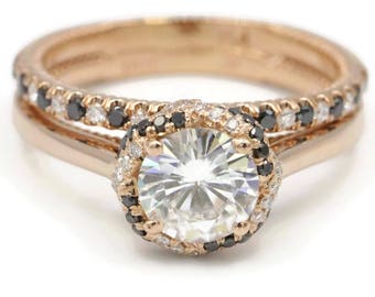 1.2 carat IGI Certified Lab Diamond Engagement and Wedding Bridal Ring Set