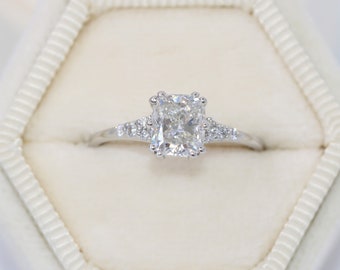 1 carat Lab Diamond Engagement Ring