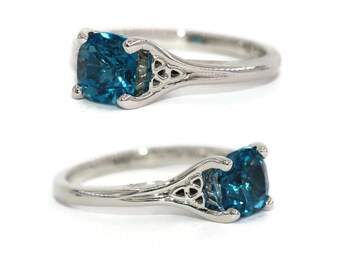 Angel Wings + Celtic Knot Custom Ring