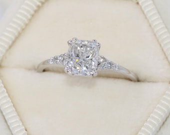 1.5 carat IGI Certified Lab Diamond Engagement Ring Custom-made