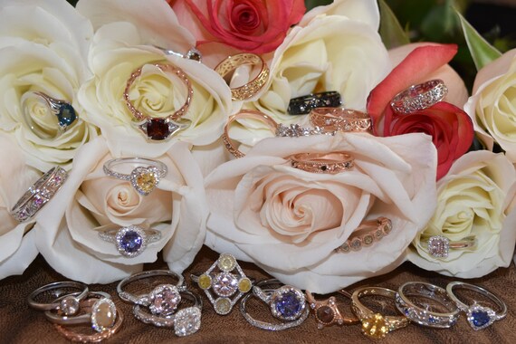 Angel wing engagement ring sale