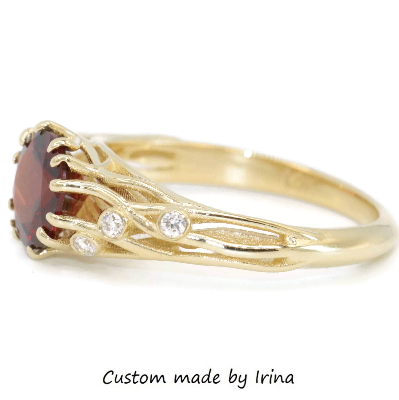 Proposal Ring Natural Red Garnet Ring January Birthstone Ring Red Gemstone  Ring Sterling Silver Ring Pear Cut Gemstone… | Red gemstone ring, Silver,  Red garnet ring