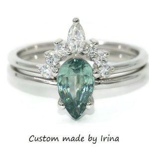 SETTING ONLY Custom Made 14k Gold Engagement Ring