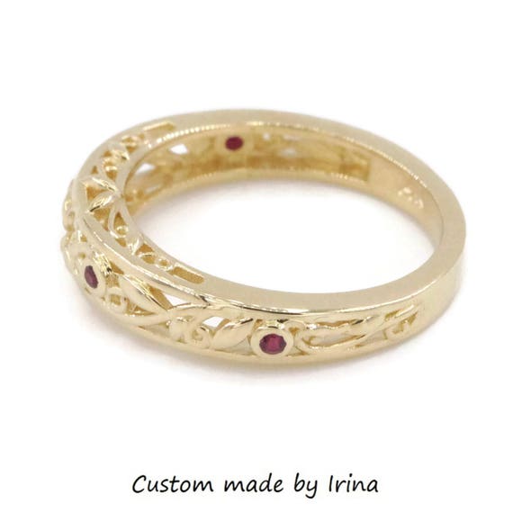 Etsy filigree ring deals
