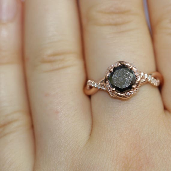 1.5 carat black diamond deals