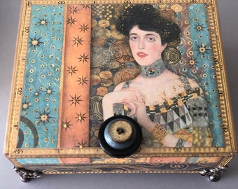 Gustav Klimt Gift Box Birthday Box Mothers Day