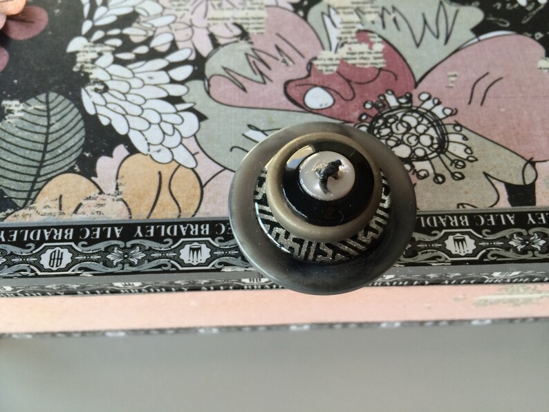 Flowers Galore Keepsake Box Jewelery Box Decorative Box Altered