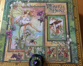 Fairie Dust Decorative Box: Little Girl's Jewelry Memory Box