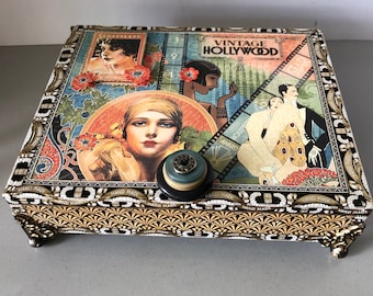 Hollywood Vintage Decorative Box Memory box