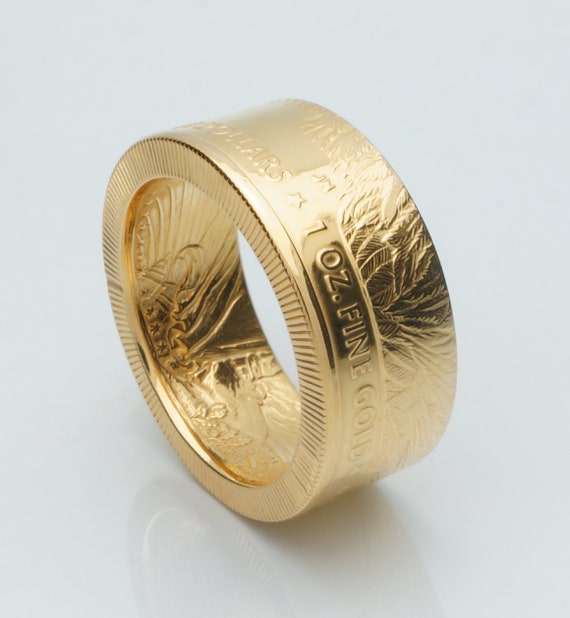 アクセサリー TOMWOOD Coin Ring Angel Gold Coin Ring Gold - Tom Wood Project Official Online Store