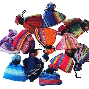Worry Dolls in a Bag - One Dozen Bag