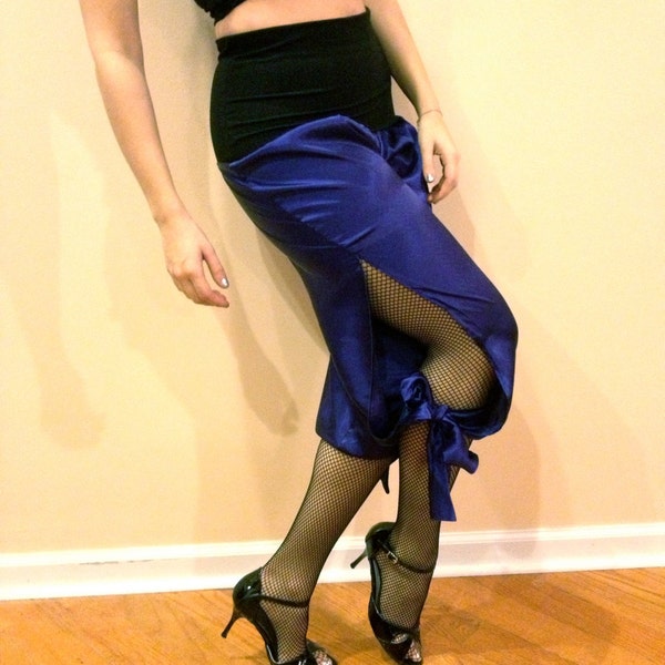 Tango Pant w/ bow "Deep Purple Haze"