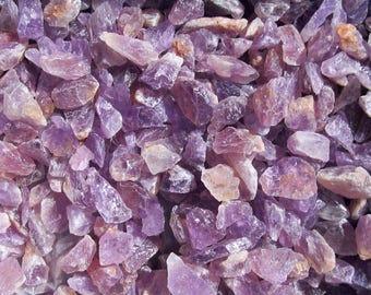 Small AMETHYST CRYSTAL Rough * 40-70/Lb * February Birthstone * Raw Amethyst Geode Crystals * Wholesale Cutting Tumbling Wire Wrap Jewelry