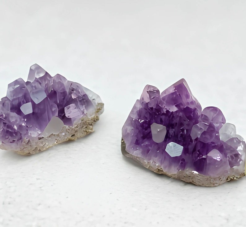 Mini or Small AMETHYST Geode Clusters 1-2 Size 8-12 Pcs/Lb Jewelry Wedding Gift Brazil Wholesale Discount image 8