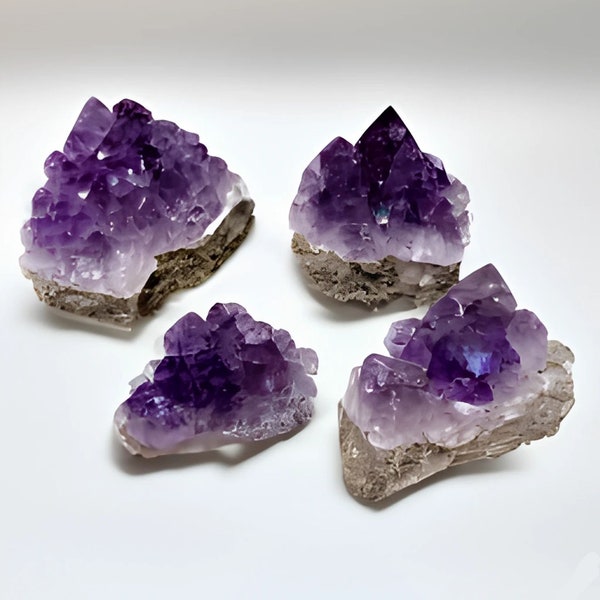 Mini or Small AMETHYST Geode Clusters * 1-2"+ Size * 8-12 Pcs/Lb * Jewelry Wedding Gift * Brazil* Wholesale Discount