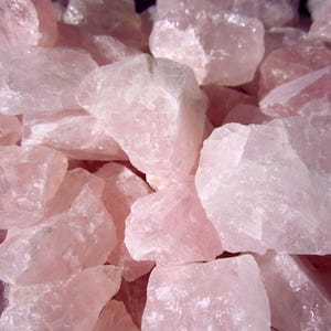 Bulk Rose Quartz Crystal Rough * 7 Dif Sizes -> Mini 1/2" to Mega 7" * Wholesale Pricing * Jewelry Making Wire Wrap Crafts