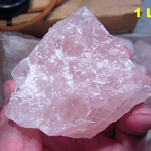 Raw ROSE QUARTZ Crystal Rough January Birthstone Jewelry Craft Wire-Wrap Natural Pink Quartz Cutting Tumbling Wholesale image 6