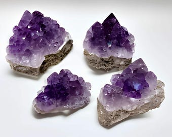 Mini or Small AMETHYST Geode Clusters * 1-2&quot;+ Size * 8-12 Pcs/Lb * Jewelry Wedding Gift * Brazil* Wholesale Discount