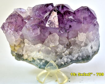 TOP AMETHYST Clusters: February Birthstone, Brazil/Uruguay * Choice of 20 Natural Geode Specimens