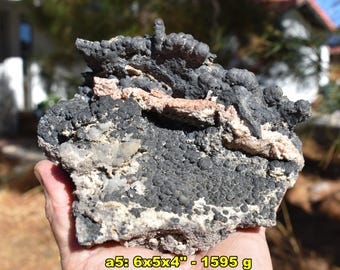 Large PSILOMELANE Mineral Specimens * Choose EXACT Manganese Ore Mineral from 8 * Imperial Co., CA