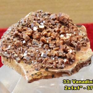 10 MINERAL SPECIMENS * Choose EXACT Identified Minerals Pictured * Incl Galena Danburite Quartz xl, Vanadinite Calcite Great Christmas Gift!