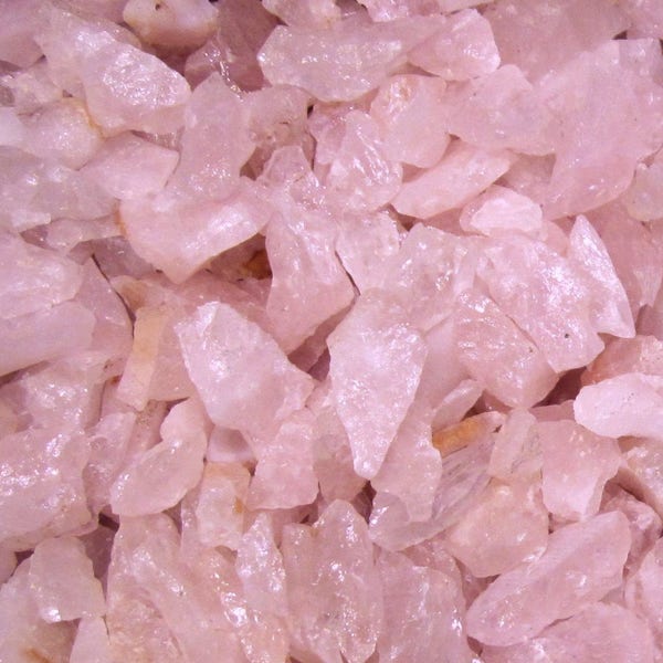 Bulk ROSE QUARTZ Crystal Rough * 7 Dif Sizes -> Mini 1/2" to Mega 7" * Wholesale Pricing * Jewelry Making Wire Wrap Crafts