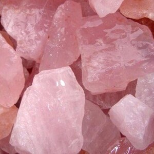 Bulk Rose Quartz Crystal Rough * 7 Dif Sizes -> Mini 1/2" to Mega 7" * Wholesale Pricing * Jewelry Making Wire Wrap Crafts