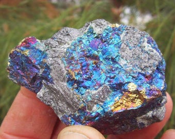 RAINBOW BORNITE Mineral Specimen: Iridescent 'Peacock Ore' from Mexico
