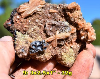 1-2" BARITE Mineral Specimens: Choice of 20 Barium Ore Samples * Famous Locality Santa Eulalia, Mexico