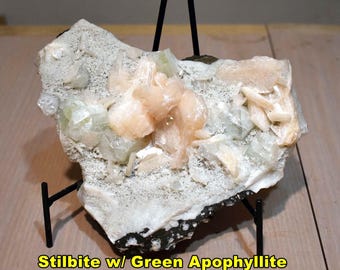 UNIQUE MINERAL SPECIMENS: Choice of 20 Top Display Pieces * Tourmaline Apophyllite Stilbite Opalite Chalcedony Selenite Travertine