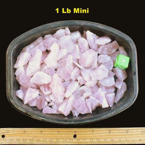 BULK ROSE QUARTZ Crystal Rough – Madagascar, Jewelry Making, Wire Wrapping Lapidary image 2
