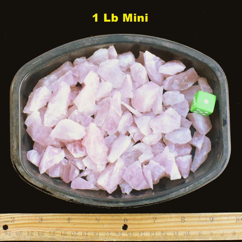 BULK ROSE QUARTZ Crystal Rough – Madagascar, Jewelry Making, Wire Wrapping Lapidary image 2