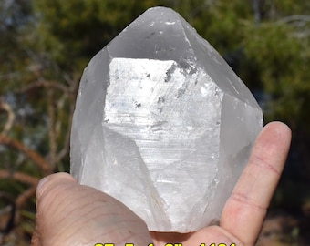 LARGE Quartz Crystal Points * 4-6" Size: Choice of 20 * 100% Natural * from Minas Gerais, Brazil * Phantoms Twins Hoppered