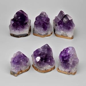 Mini or Small AMETHYST Geode Clusters 1-2 Size 8-12 Pcs/Lb Jewelry Wedding Gift Brazil Wholesale Discount image 6