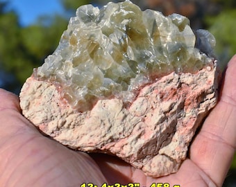 Large GREEN CALCITE Mineral Specimens: 3-5" Size * Choice of 8 * Mexico